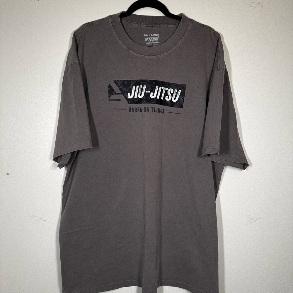 Gray Jiu-Jitsu Short Sleeve Tee